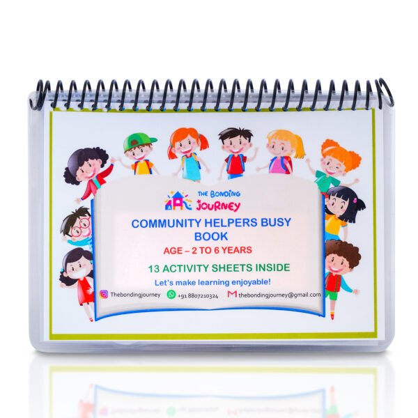 Community Helpers Busy Book